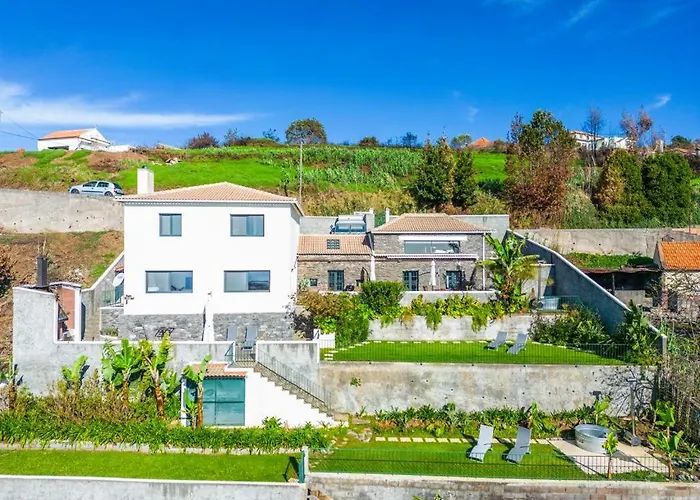 New! Nature Paradise With Ocean View & Hot Tubs * Fajã da Ovelha