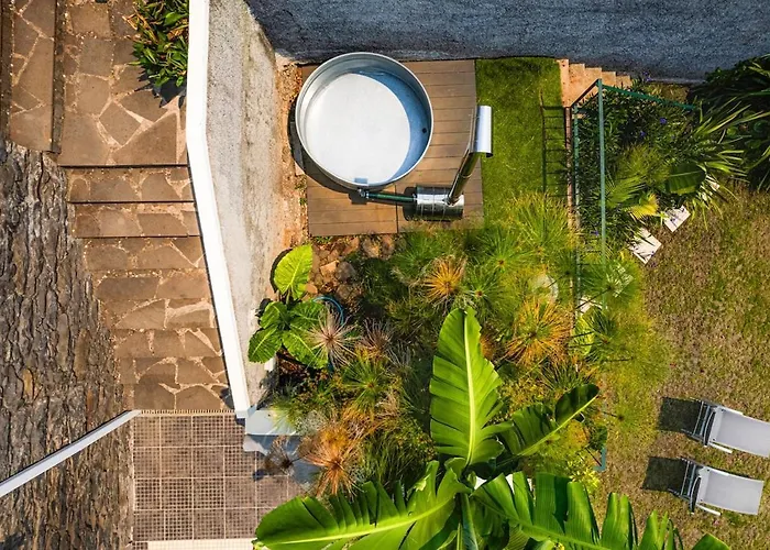 Villa New! Nature Paradise With Ocean View & Hot Tubs Fajã da Ovelha