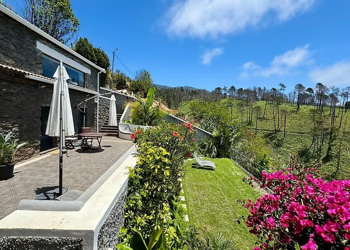 New! Nature Paradise With Ocean View & Hot Tubs Fajã da Ovelha