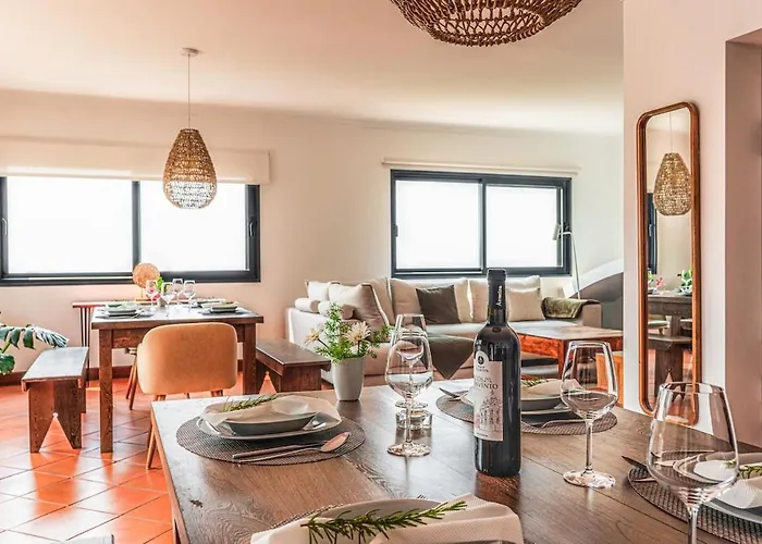 New! Nature Paradise With Ocean View & Hot Tubs Villa Fajã da Ovelha