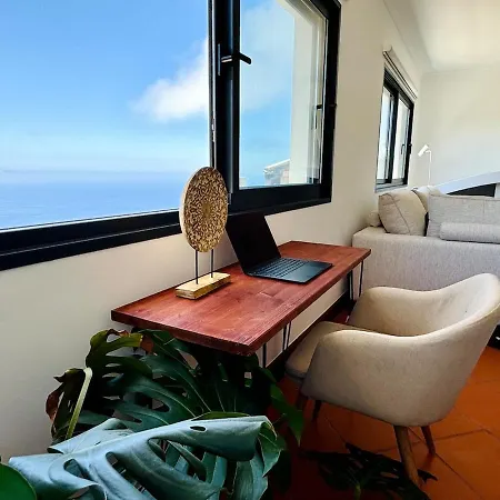 New! Nature Paradise With Ocean View & Hot Tubs Fajã da Ovelha