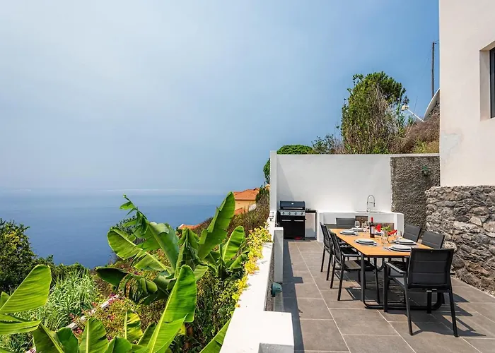 New! Nature Paradise With Ocean View & Hot Tubs * Fajã da Ovelha